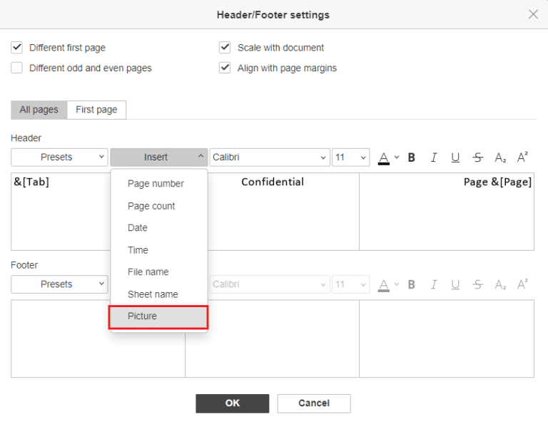 capture decran dexcel avec en tete modifie