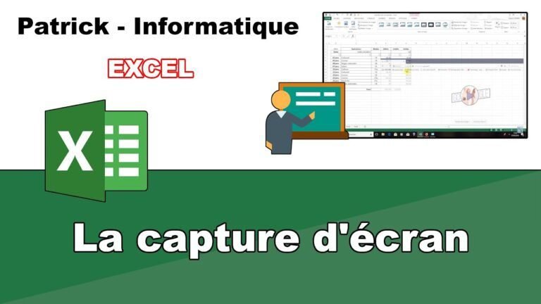 capture decran dexcel pour le web