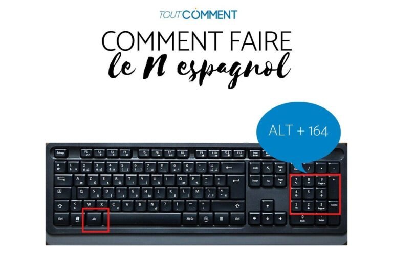 clavier avec accent espagnol sur n