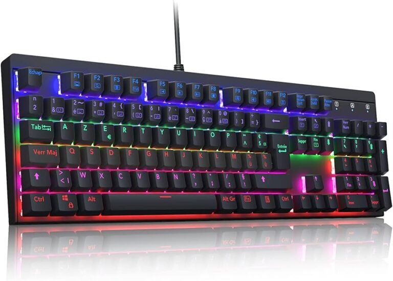 clavier avec mise en evidence des touches f