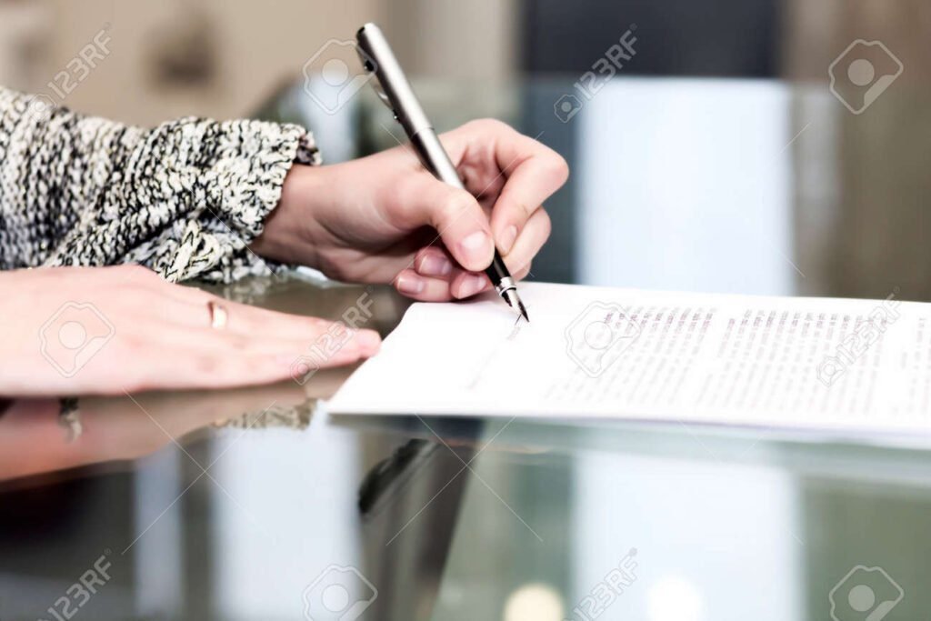 Comment s'assurer que le document est dûment rempli et signé 5 Comment s’assurer que le document est dûment rempli et signé