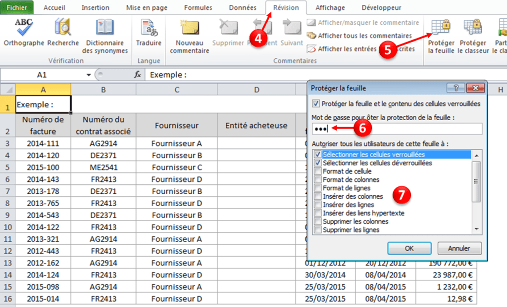 Comment bloquer une valeur en dollars dans Excel
