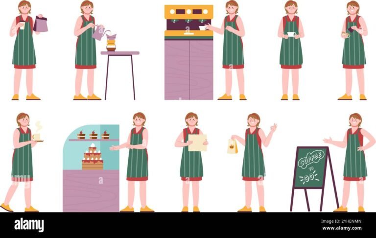 etudiant travaillant dans un cafe anime 1