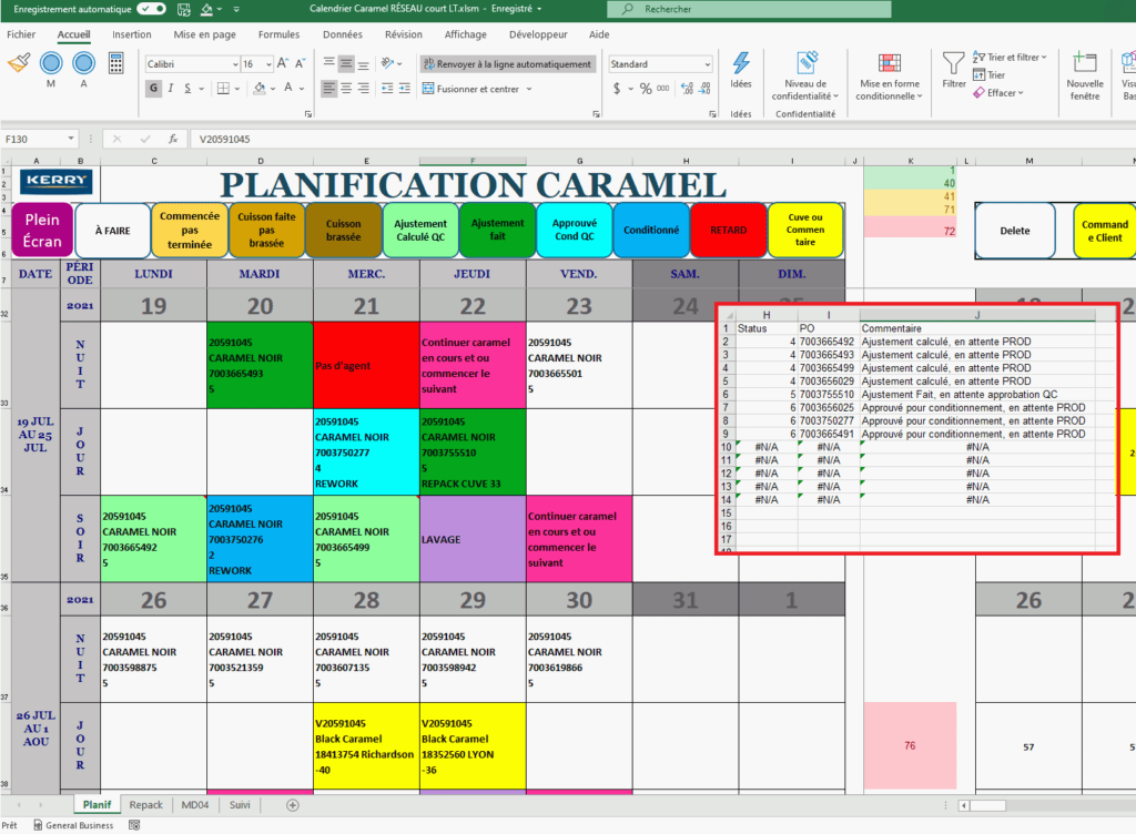 Comment utiliser la fonction "COMPRIS ENTRE" dans Excel 8 Comment utiliser la fonction « COMPRIS ENTRE » dans Excel
