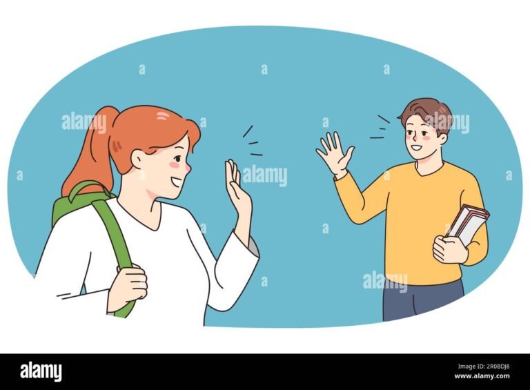 fete dadieu avec collegues souriants