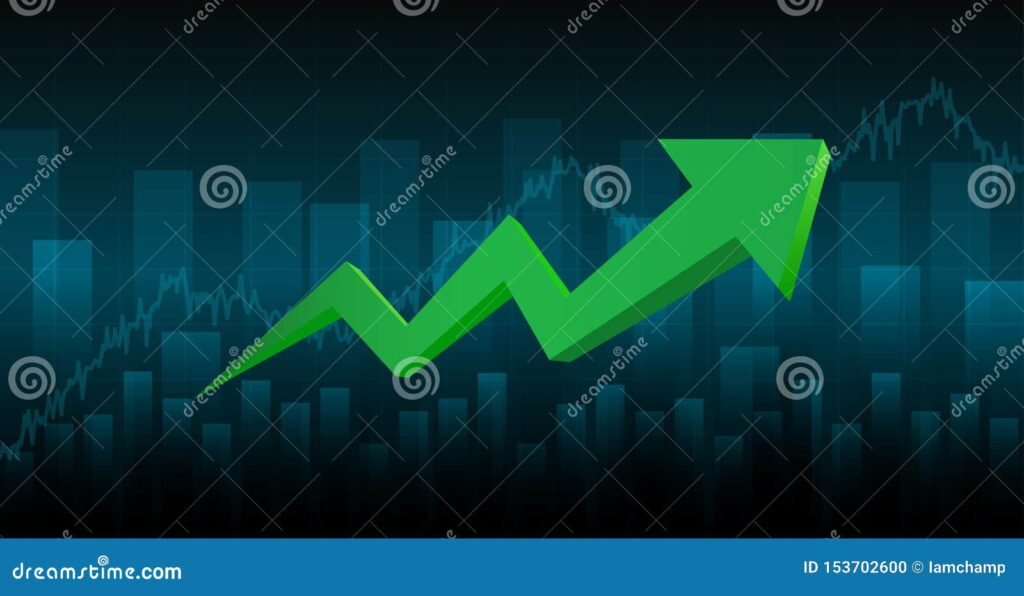Que signifie la flèche verte vers le haut dans les graphiques financiers 8 Que signifie la flèche verte vers le haut dans les graphiques financiers