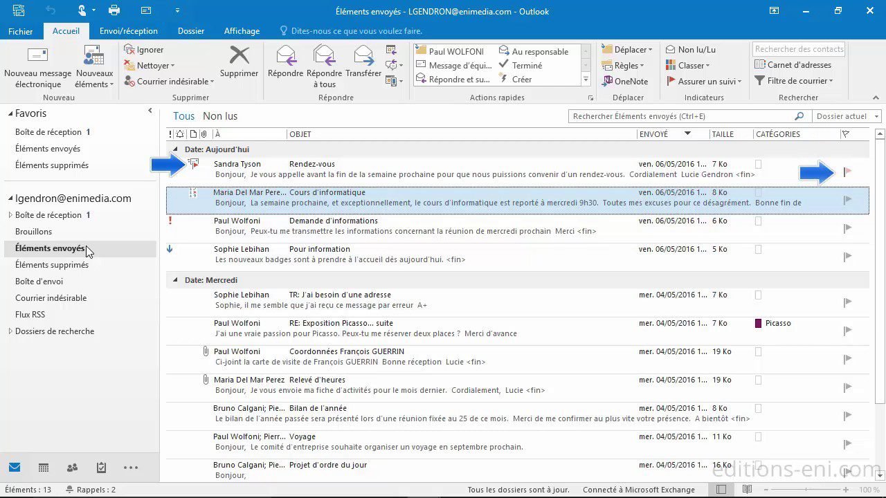 Comment accéder à la boîte d'envoi dans Outlook