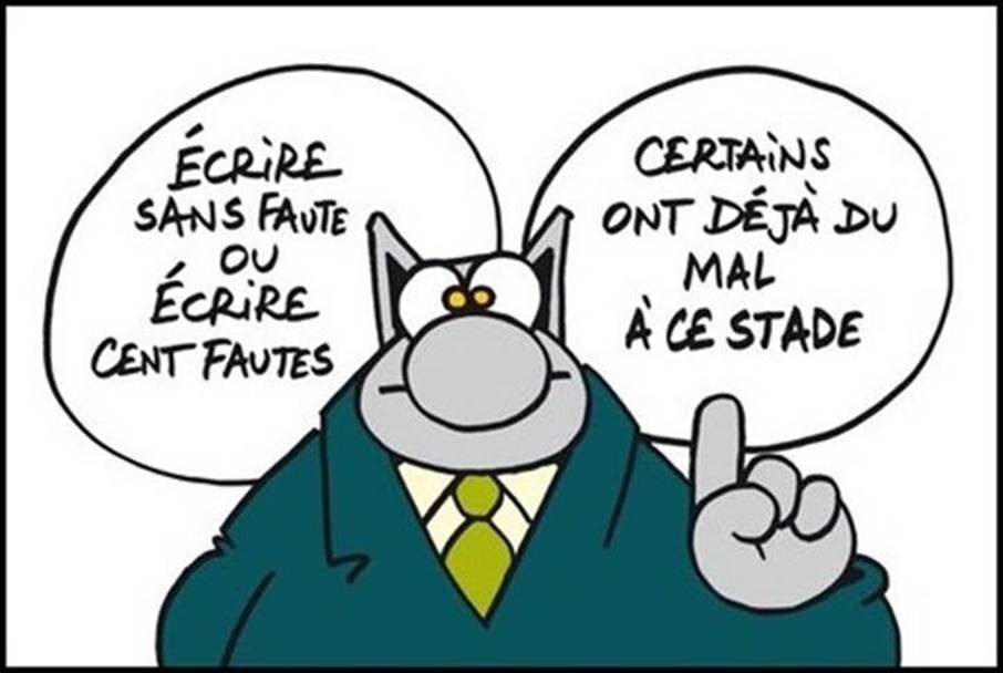 illustration dun debat sur lorthographe