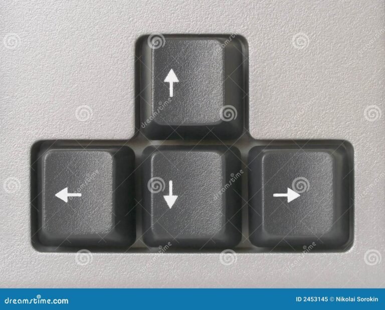 image dun clavier dordinateur avec fleches
