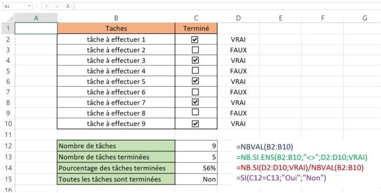 Comment insérer une case à cocher dans Excel sans utiliser le développeur 41 image dune case a cocher dans excel