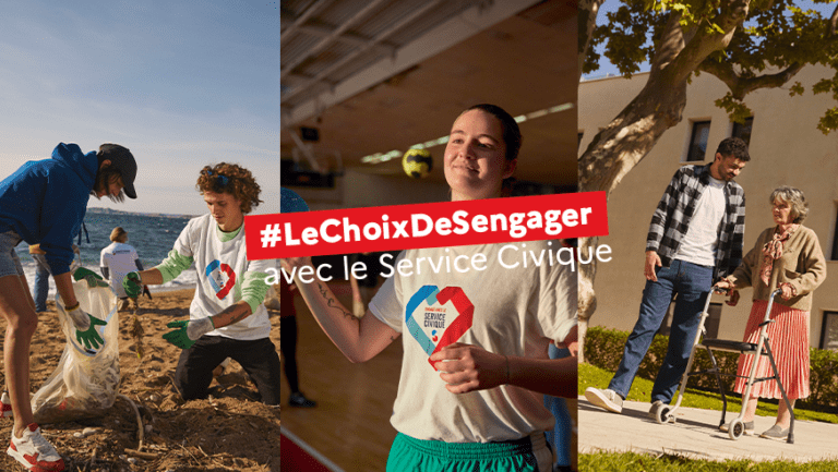 jeune en mission de service civique