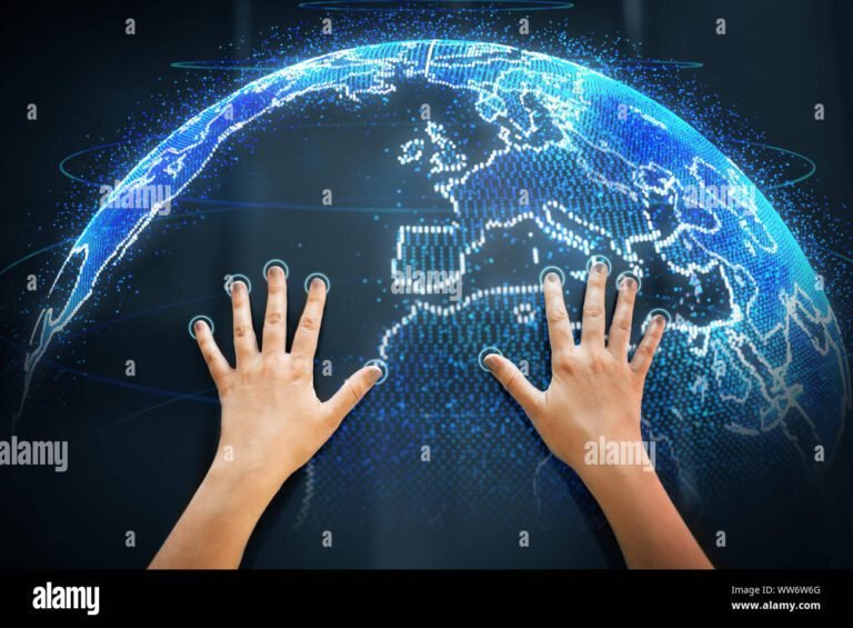 Comment activer la saisie intuitive sur votre appareil 17 main touchant un ecran tactile lumineux