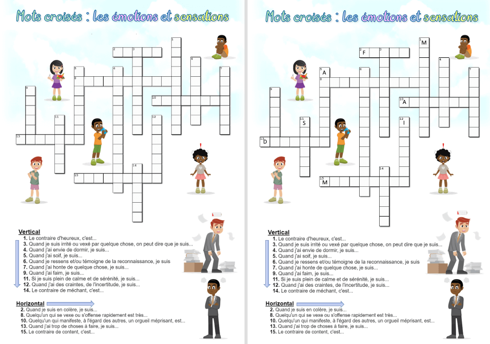 Quels sont les mots contenant les lettres J et F 1 mots croises avec j et f en jeu