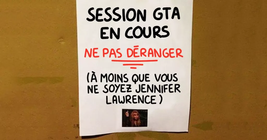 Pourquoi utiliser une affiche « Merci de frapper avant d’entrer »