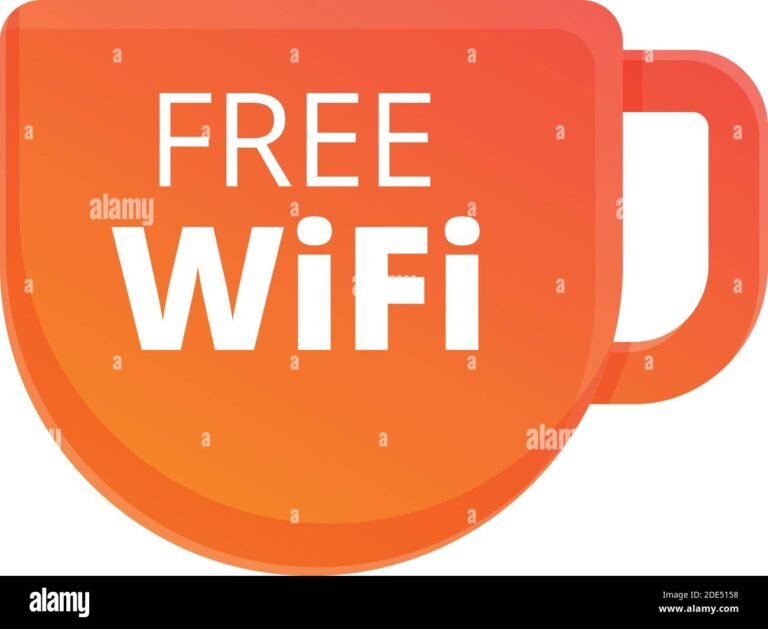 reseau wi fi dans un cafe anime
