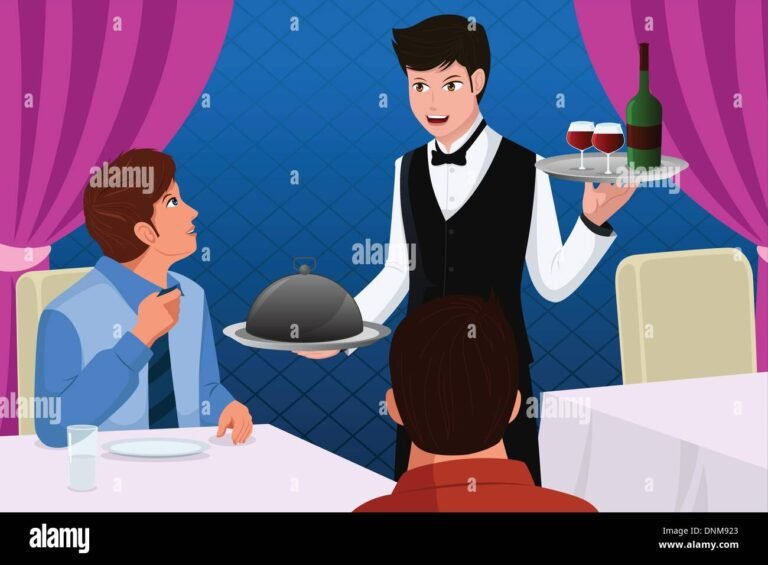 Où trouver des restaurants qui recherchent des serveuses 10 serveuse au travail dans un restaurant anime