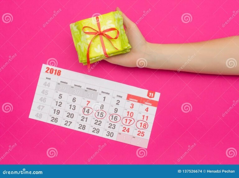 un calendrier avec des jours marques