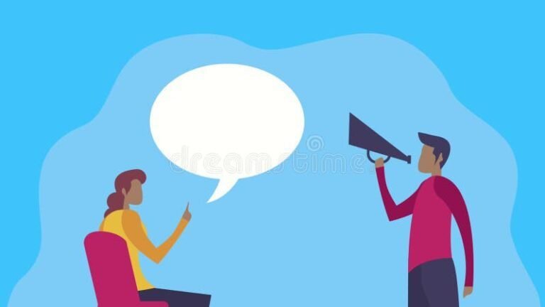 un couple en discussion animee