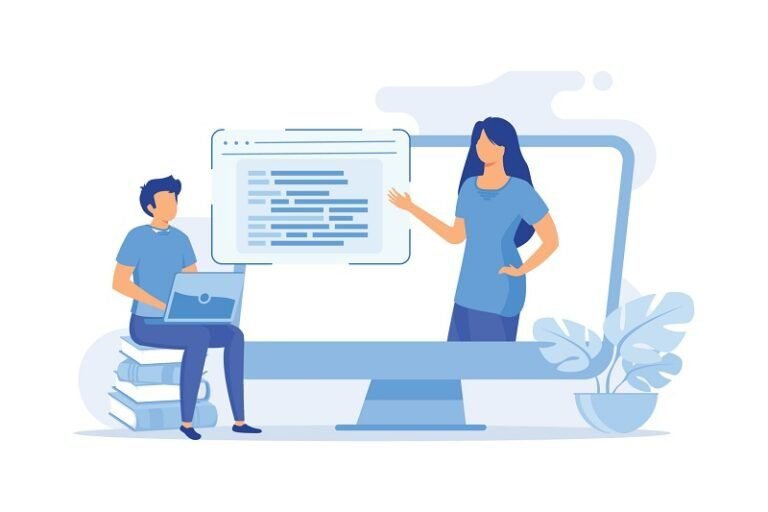une personne echangeant des idees sur la formation