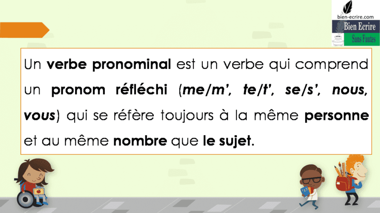 une personne reflechissant a la grammaire