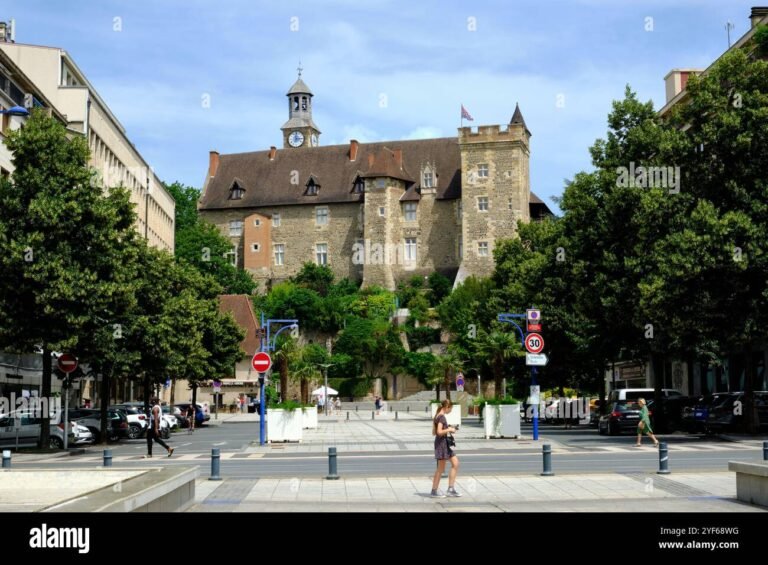 vue animee de montlucon en journee