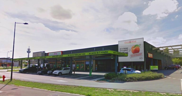 vue exterieure du magasin chrono drive